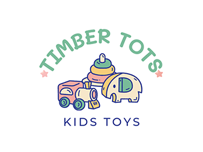 Timber Tots Logo - Wooden Toys